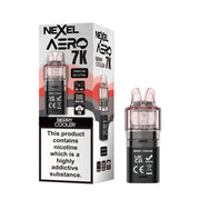 Nexel Aero 7000 Replacement Pods – prefilled Berry Cooler flavor pods designed for the Nexel Aero 7000 vape kit.